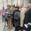 Black Leaders Gather At City Hall To Call For Head Of Blackface Assemblyman